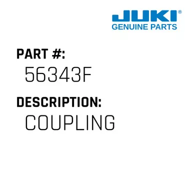 Coupling - Juki #56343F