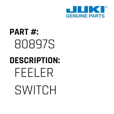 Feeler Switch - Juki #80897S