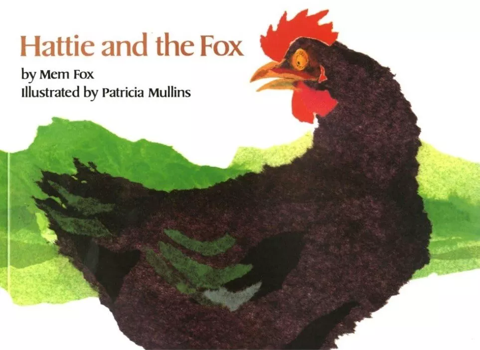 Hattie and the Fox paperbacked Book Little Brown Hen