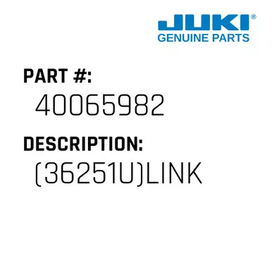 - Juki #40065982