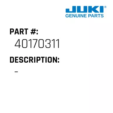 - - Juki #40170311