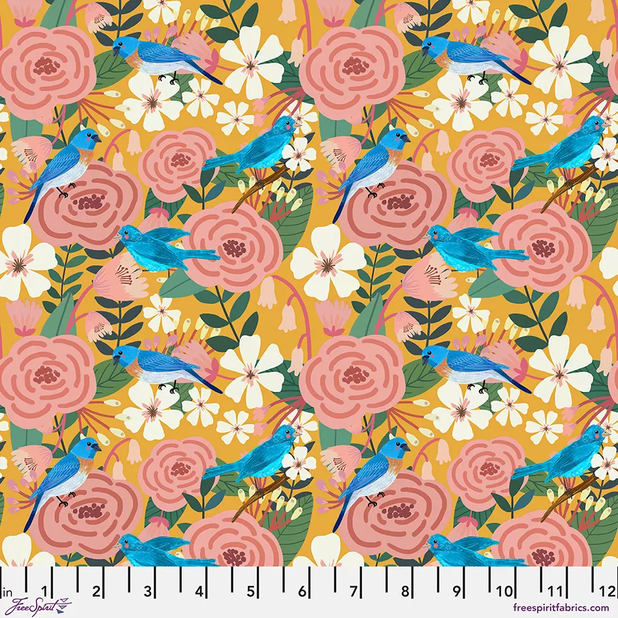 Marion - Turmeric || Bird Garden Roses Mia Charro