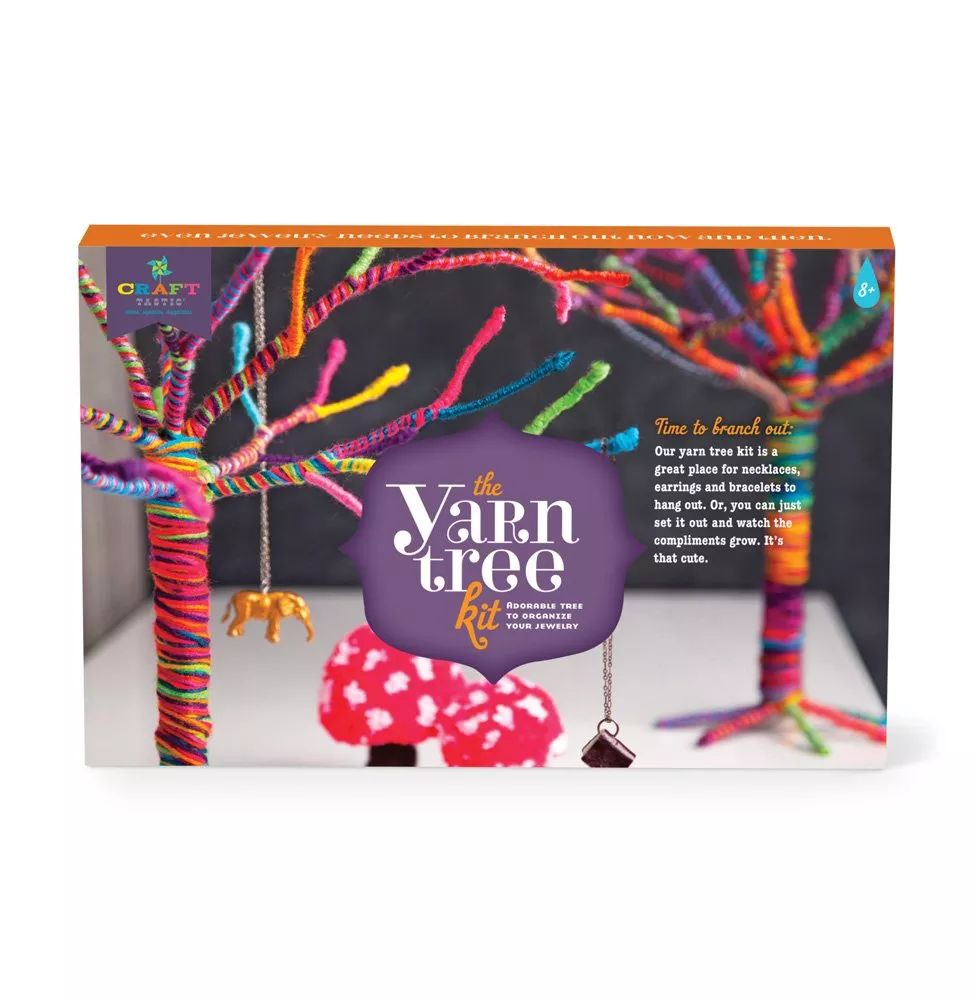 Yarn Tree Kit by Craft-tastic 18" Tall