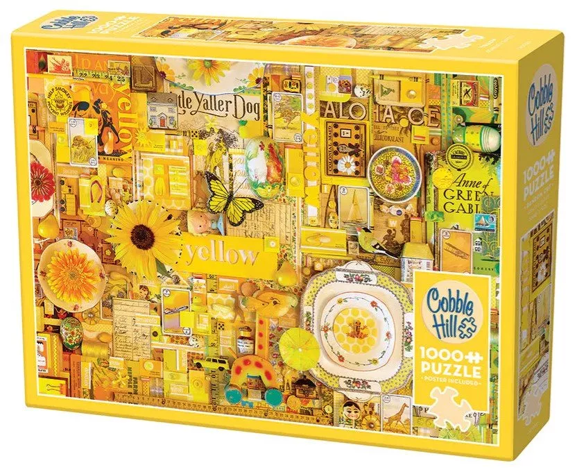 Yellow 1000 Piece Puzzle by Cobble Hill