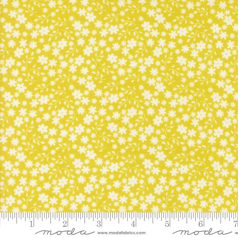 Yellow Floral Raspberry Summerby Sherri & Chelsi
