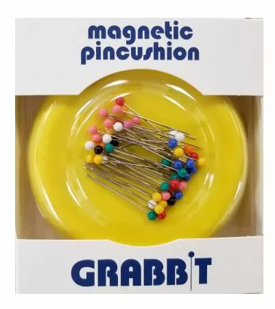 Yellow Grabbit Magnetic Pincushion