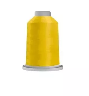 Yellow Lemon Polyester Glide Thread 1100yds Small Spool Color # 80101