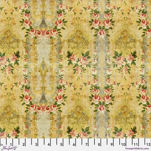 Yellow Wallpaper || Tim Holtz Palette Yellow