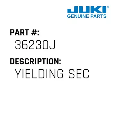 Yielding Sec - Juki #36230J