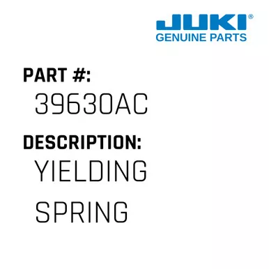 Yielding Spring - Juki #39630AC