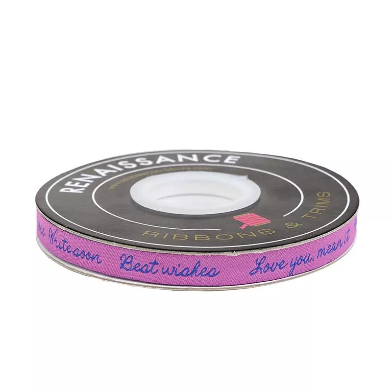 Yours Truly 3/8" Renaissance Ribbon for the Salutations Collection by Rashida Coleman Hale - Sold by the Yard