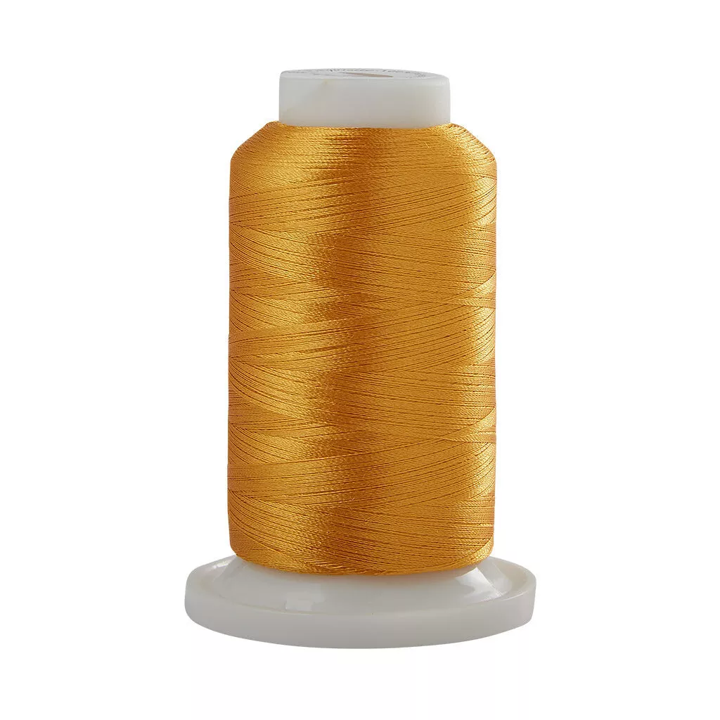 Zinnia Gold Exquisite Fine Line 60wt 100% Polyester Thread 1500 Meters #T642