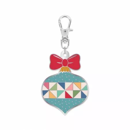 Zipper Pull Charm Lori Holt Enamel Happy Charm™ Ornament Zipper Pull Charms
