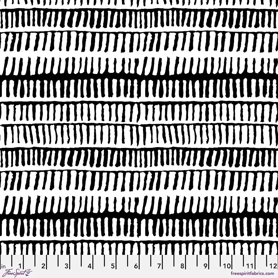 Zipper Stripe - Zebra || August 2025 Kaffe Fassett Collective